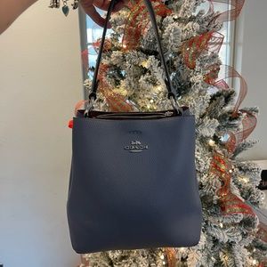 Baby Blue Coach Mini Town Bucket Bag